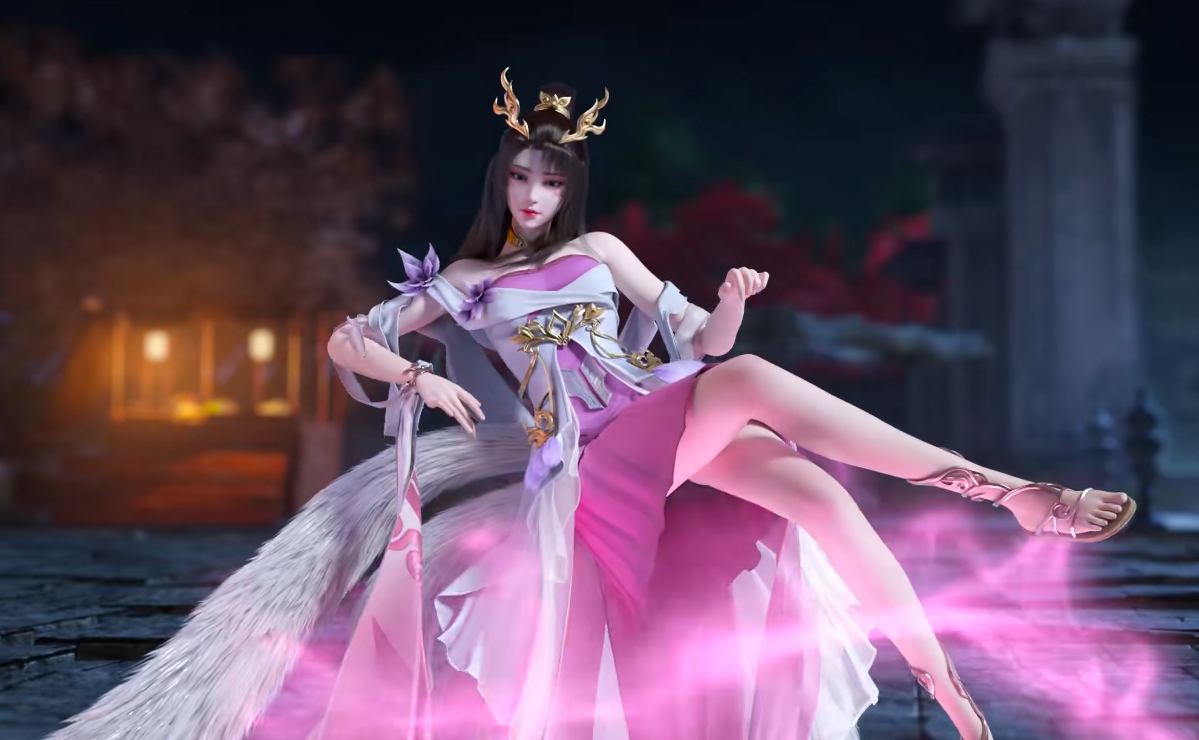 完美世界:首位绝世美女诞生?颜值身材绝绝子,白衣美女成陪衬