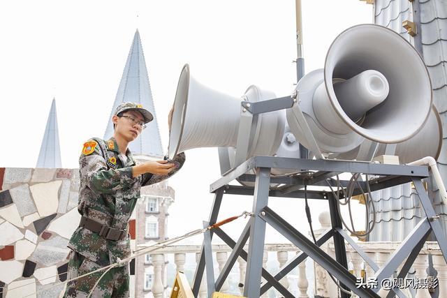 新乐市防空警报试鸣活动