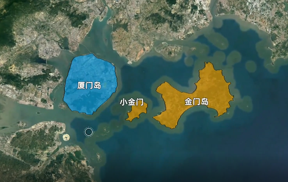 厦门和金门两个地方,是不是可以建一座跨海大桥?卫星地图详解