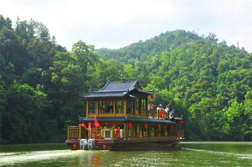 定南九曲旅游景点图片