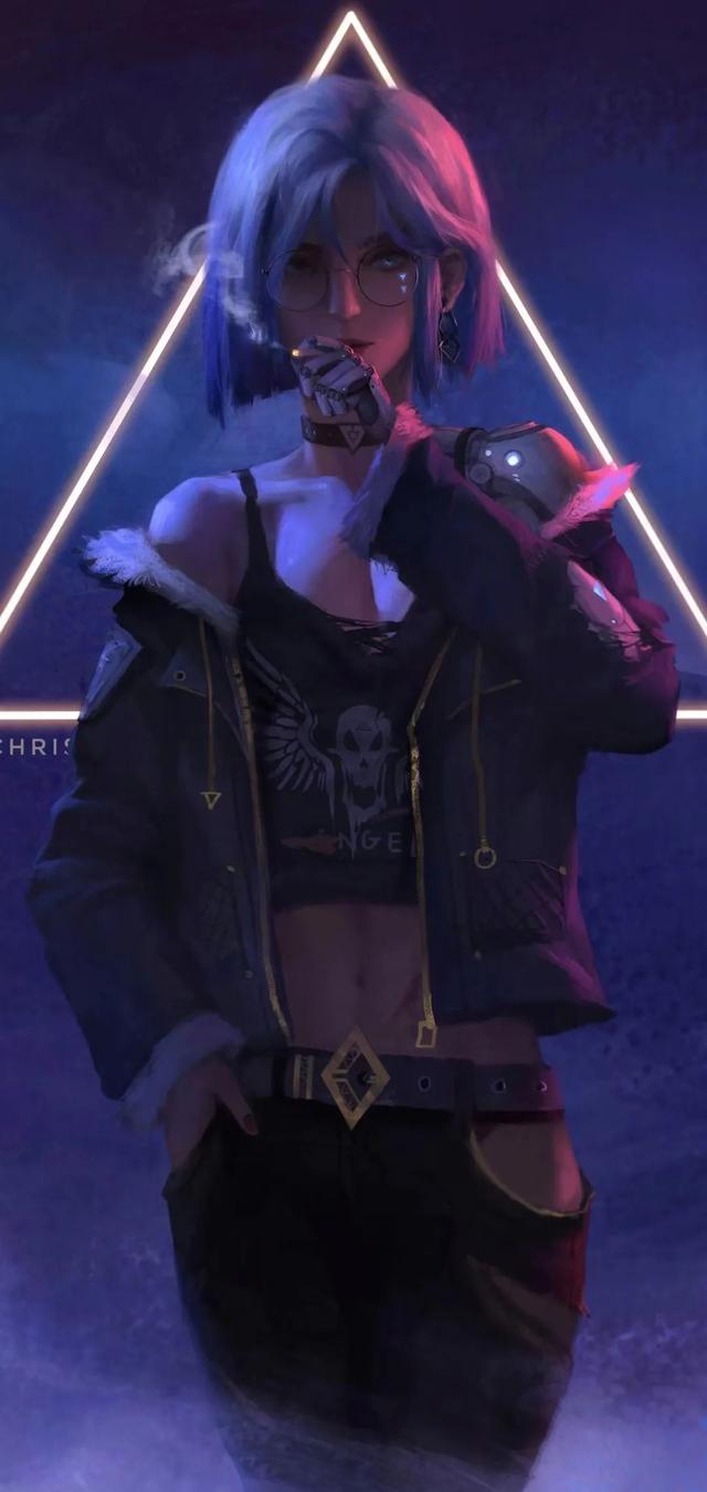 手机壁纸|cg建模美女