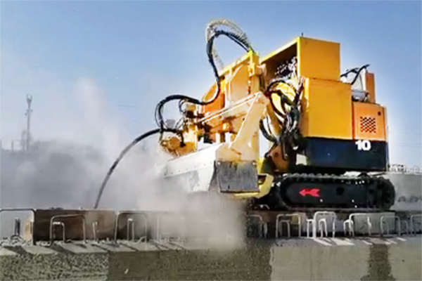 混凝土高压水力破碎