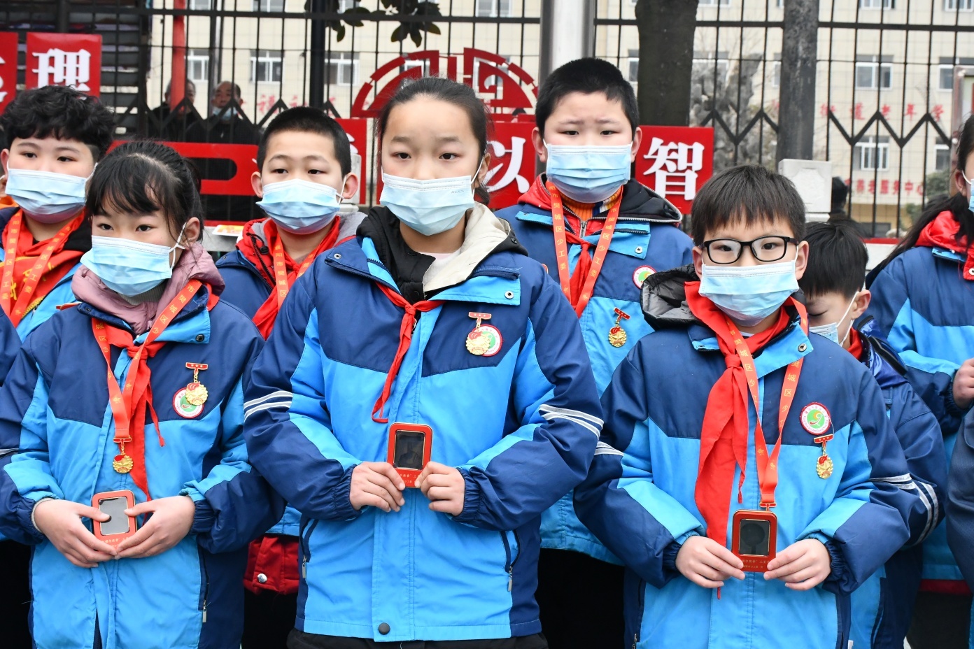 晨光小学举行春季开学典礼活动