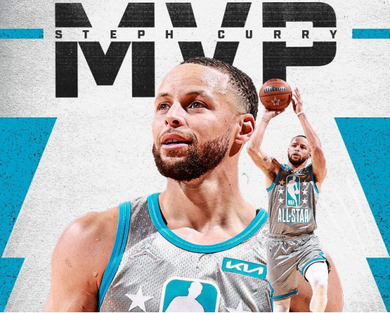 库里狂飙50分当选全明星mvp!13年终圆梦,可惜那个男人不在