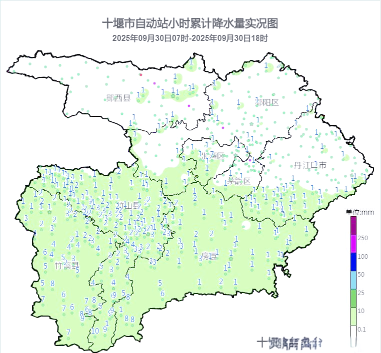 湖北十堰天气天气大全