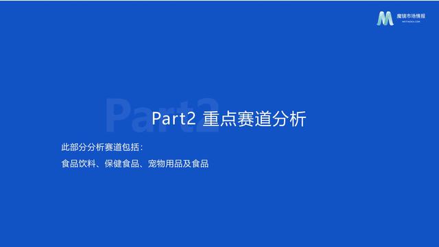 2022年雙十一食品飲料市場覆盤報告