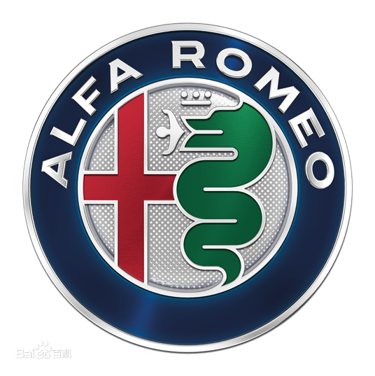 车标是红色和绿色像蛇