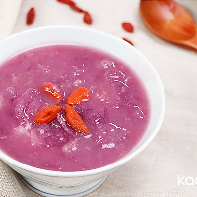 吃出健康,解决假胖 养颜甜汤|紫薯芋头银耳羹