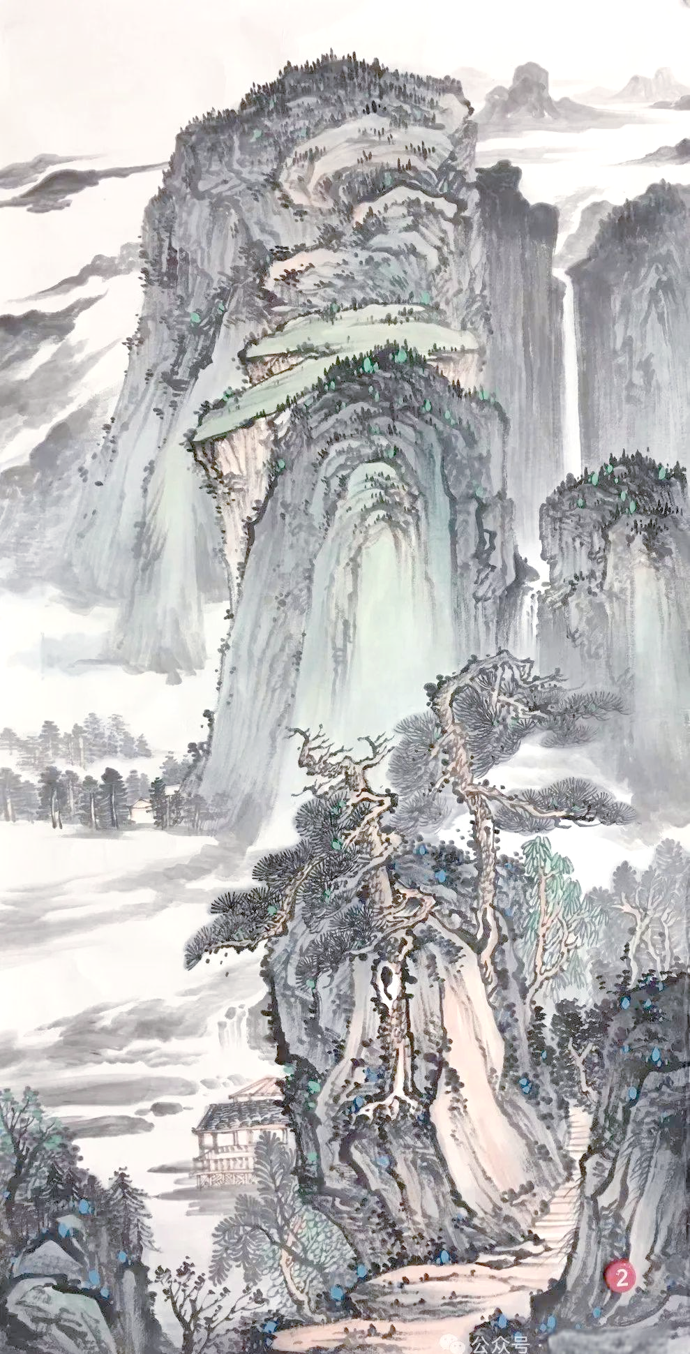 中堂山水画:品味中国传统艺术之美