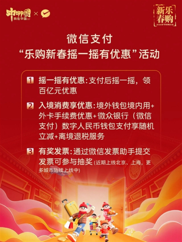 微信支付春节放大招了：摇一摇发放超百亿元
