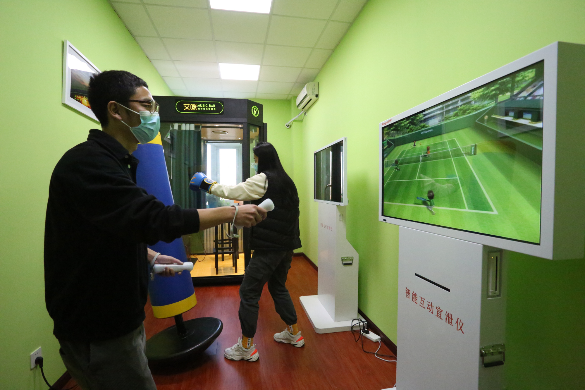 南苑街道建立心理减压室为职工送去"精神福利"