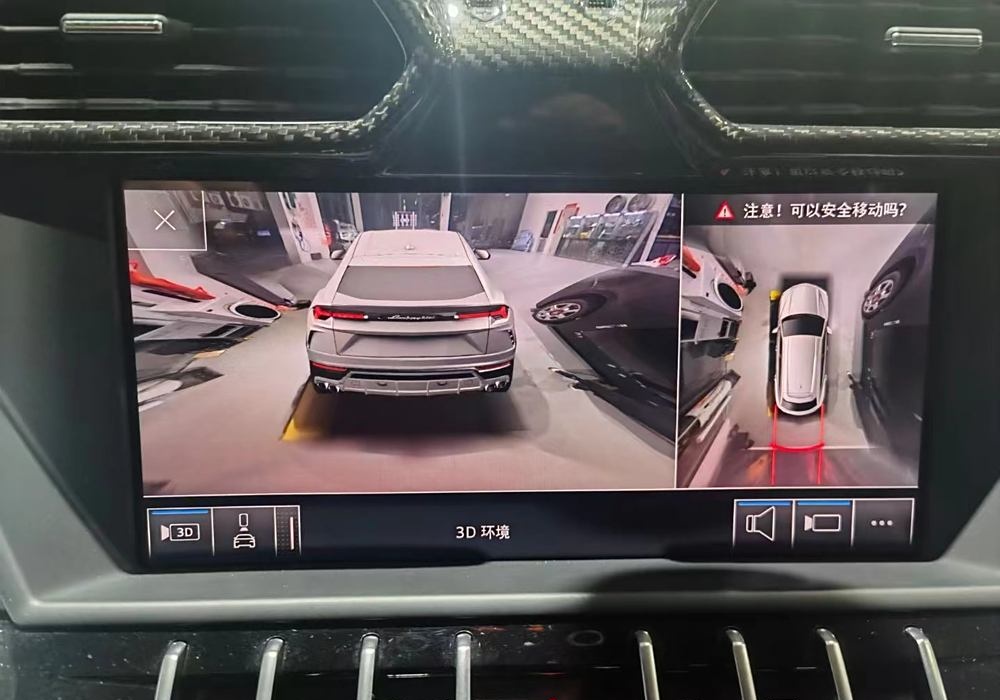 兰博基尼urus升级原厂环视全景360影像