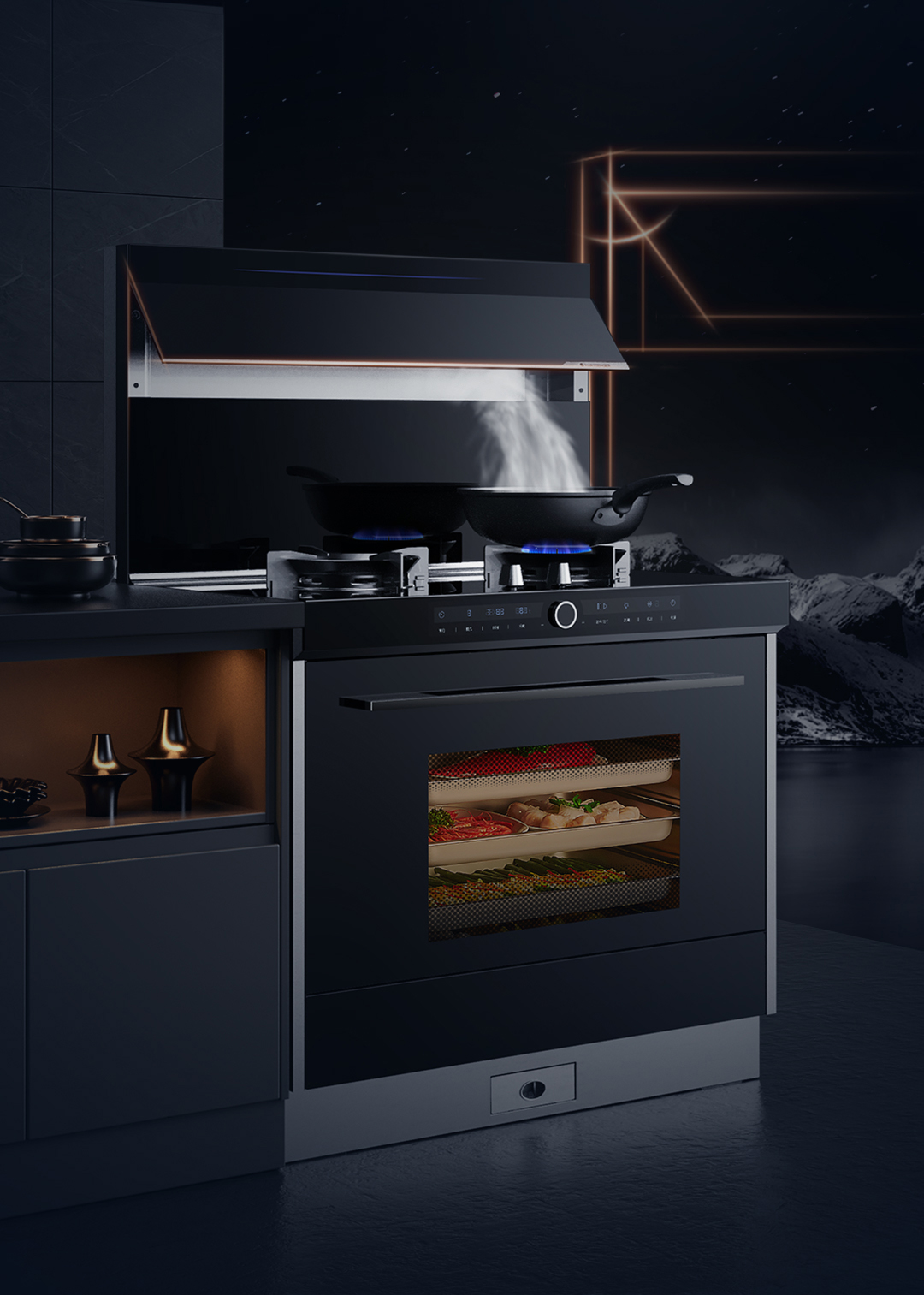 蒸烤一体集成灶捆绑高品质健康生活?新款集成灶体验一睹为快!