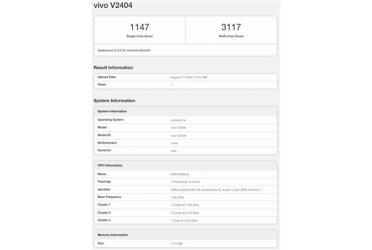 vivo T3 Pro配置曝光：7.49mm厚度+5500mAh电池 配备骁龙7 Gen3