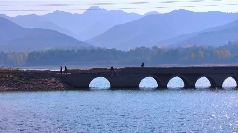 博览视频︱淄川区太河水库:远山如黛景如画