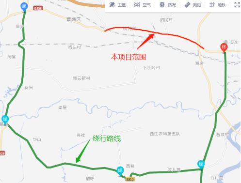 沿苍硕高速向东,在贵港北下高速,进入北环路,由北环路进入市区各个