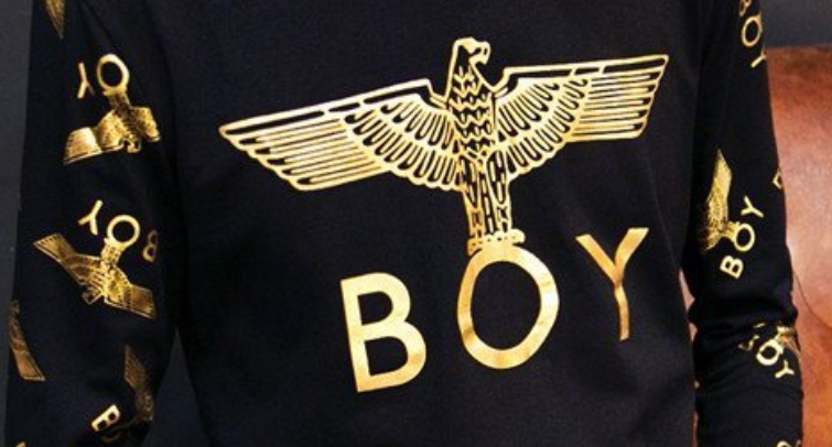 6,boy,全稱是boy london倫敦男孩,1976年創立,品牌logo是一個老鷹商標