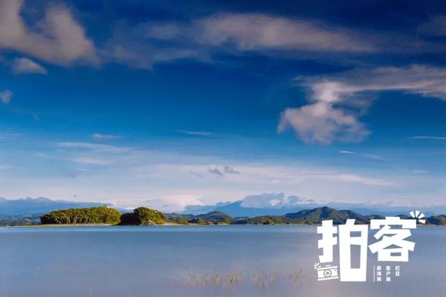 儋州松涛水库:水天一色,如诗如画!