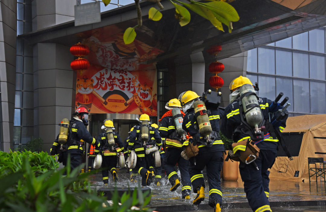 广东省消防救援总队圆满完成第一季度高层建筑灭火救援实战演练
