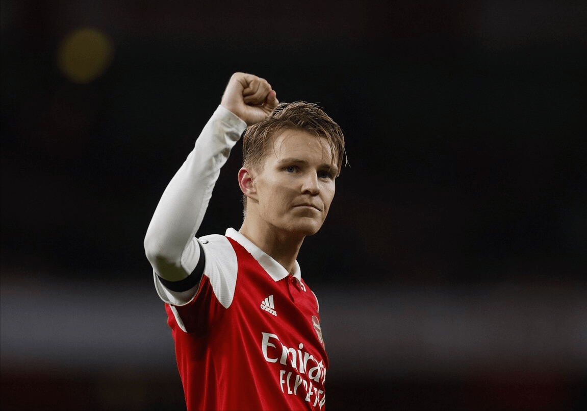 最佳球员已在阵中!阿森纳队长厄德高连续当选英超联赛月最佳球员