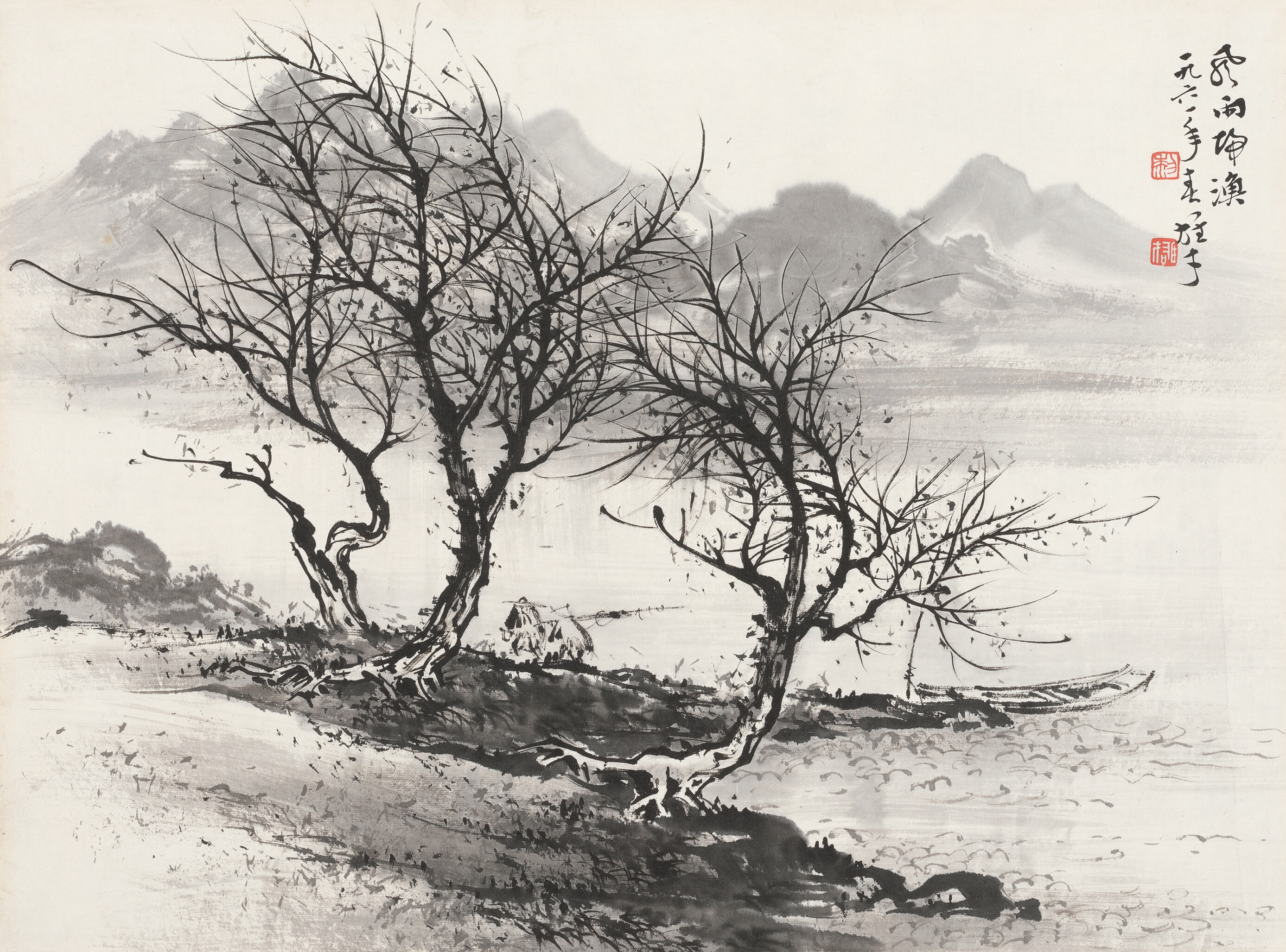 "黎家山水"甲天下—黎雄才