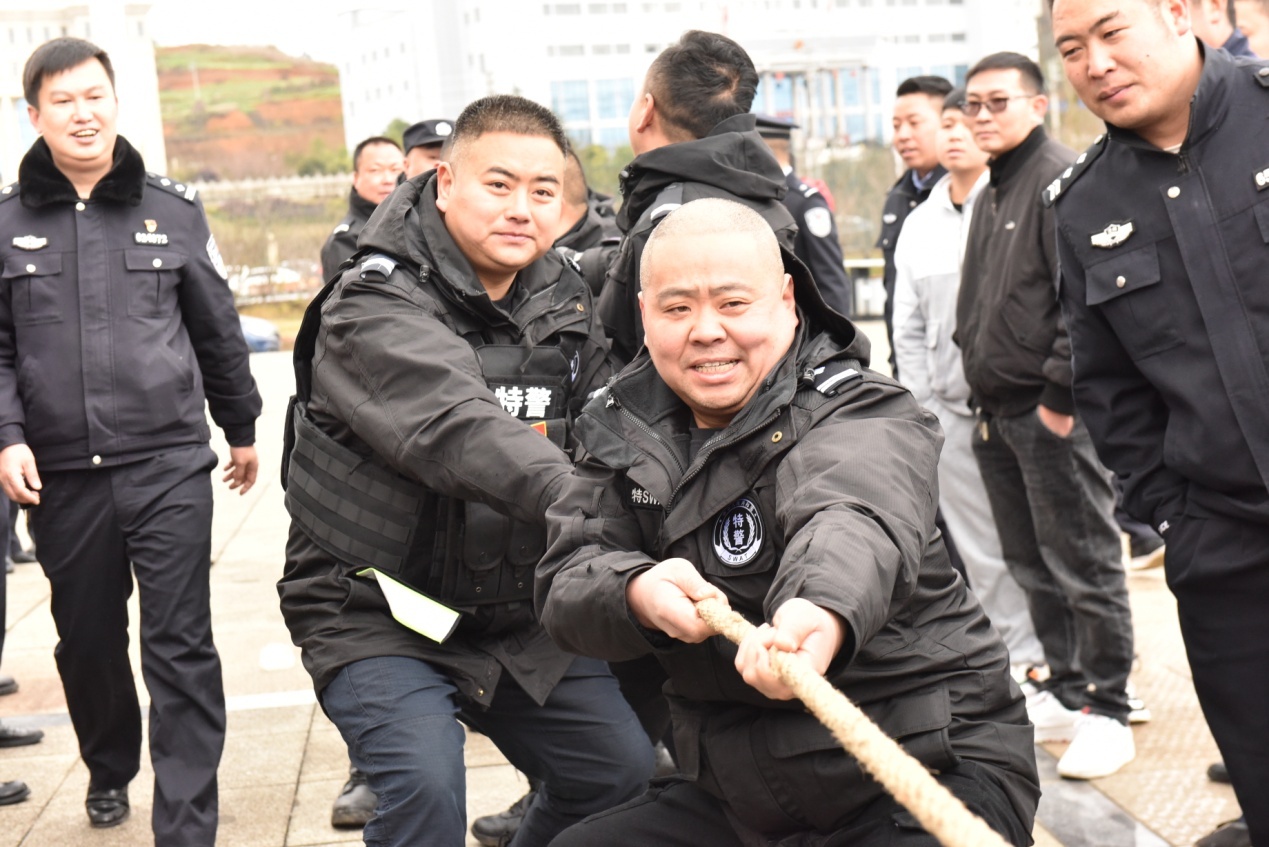 贵州纳雍公安举行警察节系列文体活动