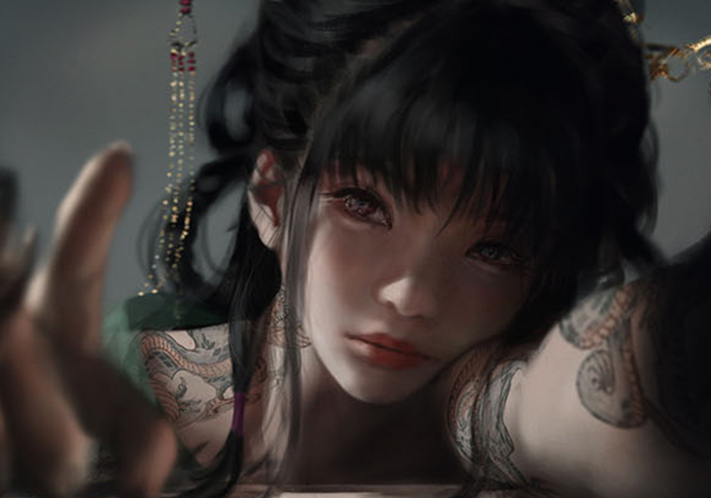 《鬼刀3》官方精装画册,送2张8开海报,封面的冰公主真好看!