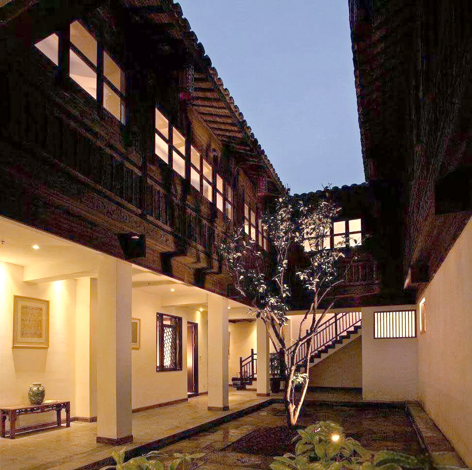 徽派建筑中的天井特色