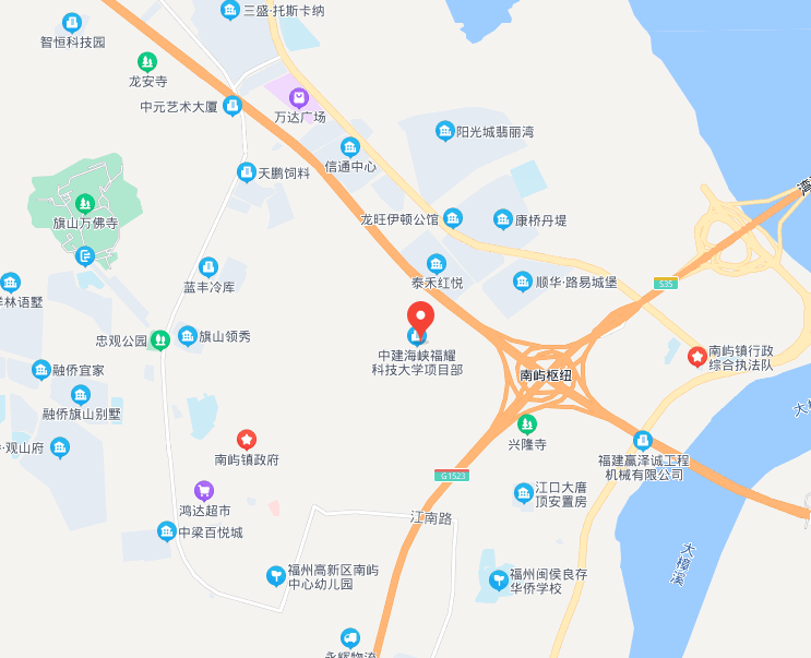 福耀科技大學(xué)位置圖