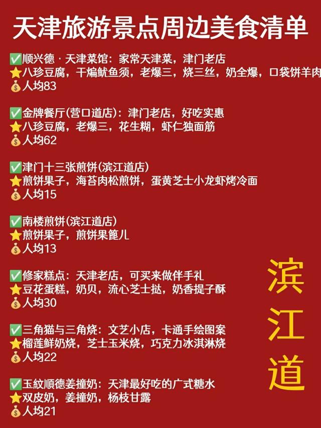 劝,天津旅游避雷,种草,美食超全攻略