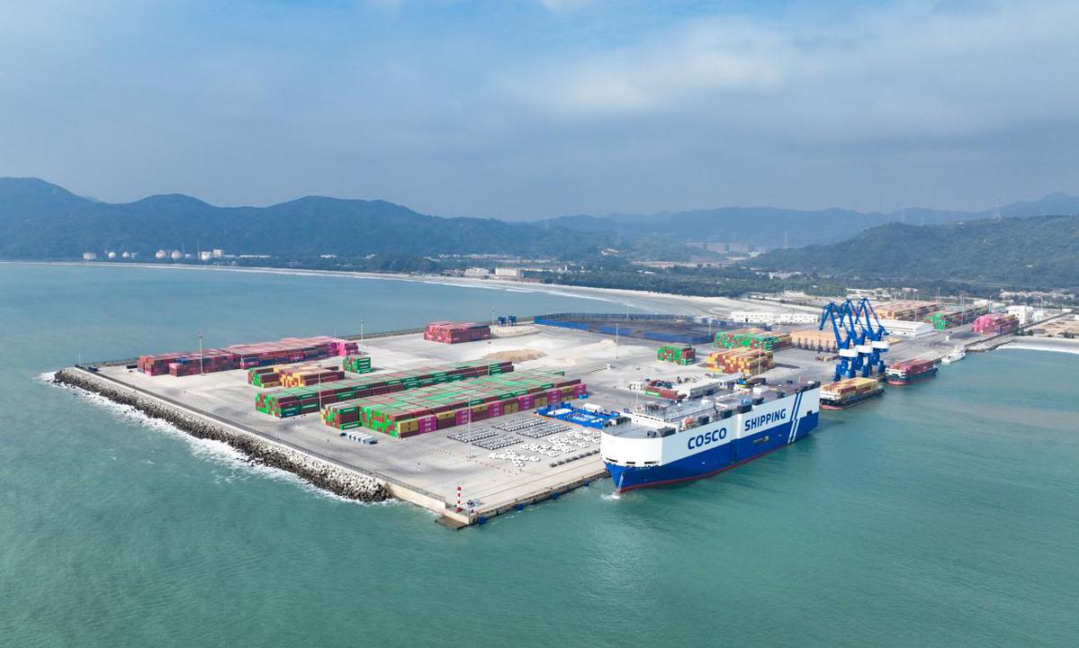 深汕小漠港开通波斯湾汽车船班轮航线