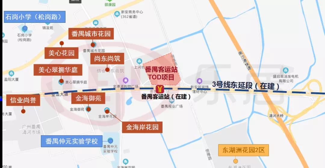 番禺客运站tod最新规划公示!最高4.5万,值吗?