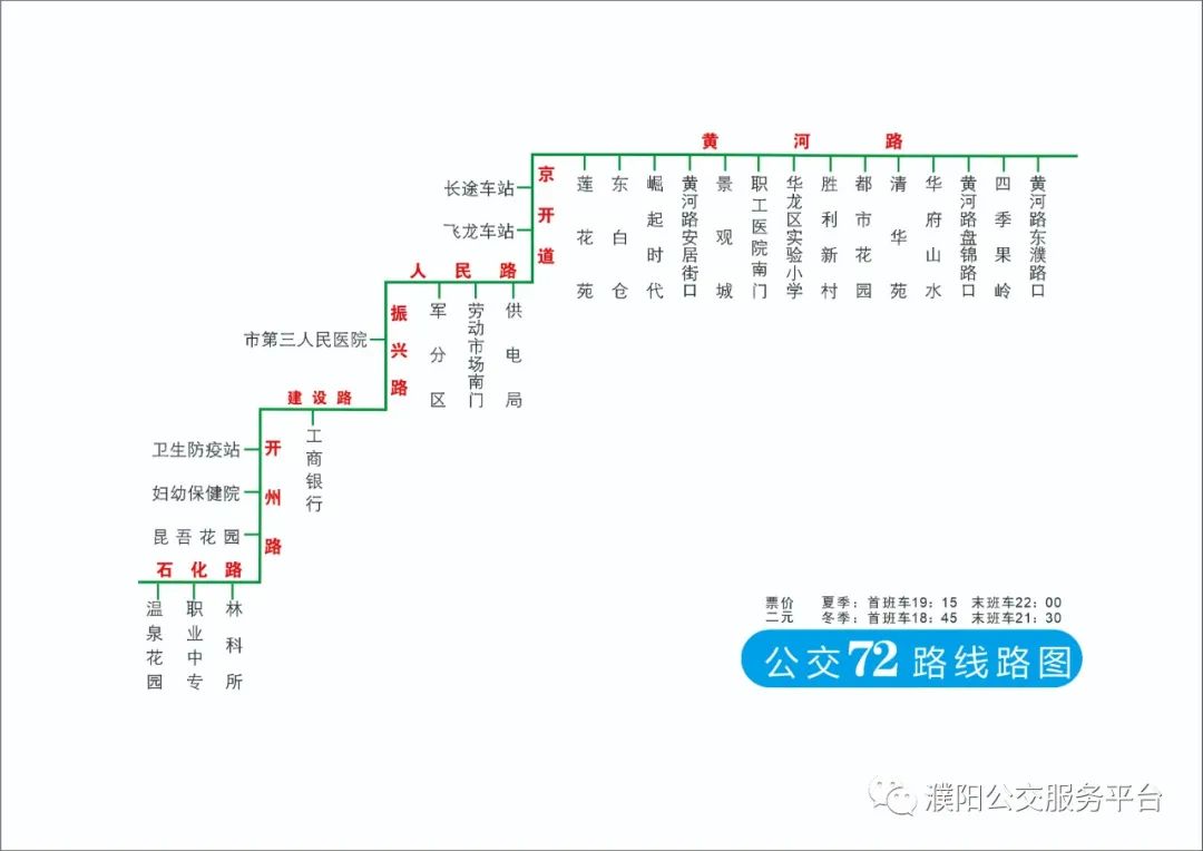 赶紧收藏!濮阳最新公交线路图汇总,再也不怕搭错车!