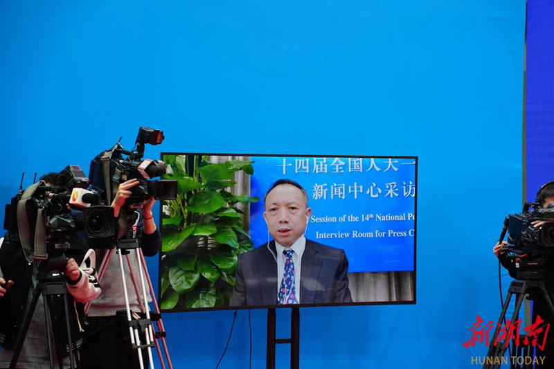 肖北庚代表:以高质量立法促进高质量发展|聚焦湖南团首场网络视频采访