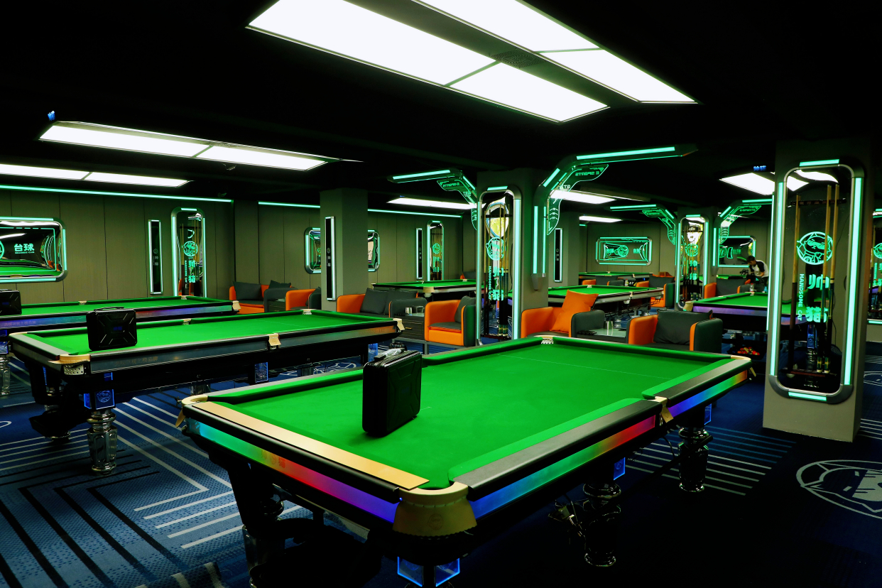 商业前景的选择:无人自助台球
