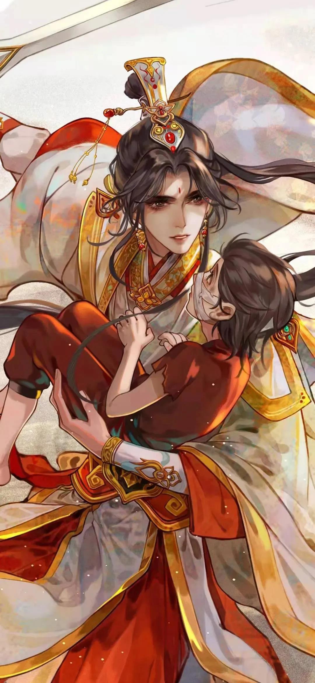 《天官赐福》壁纸,神武道惊鸿一瞥,一念桥逢魔遇仙