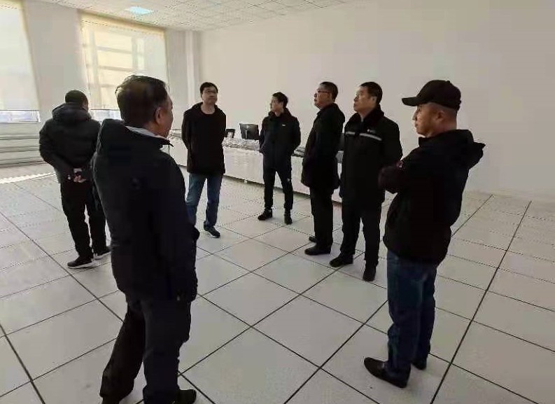 集团总工程师高云鹤莅临法库净水厂 调研指导