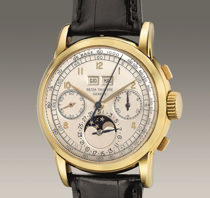 百达翡丽珍稀罕品2499黄金版本现身!