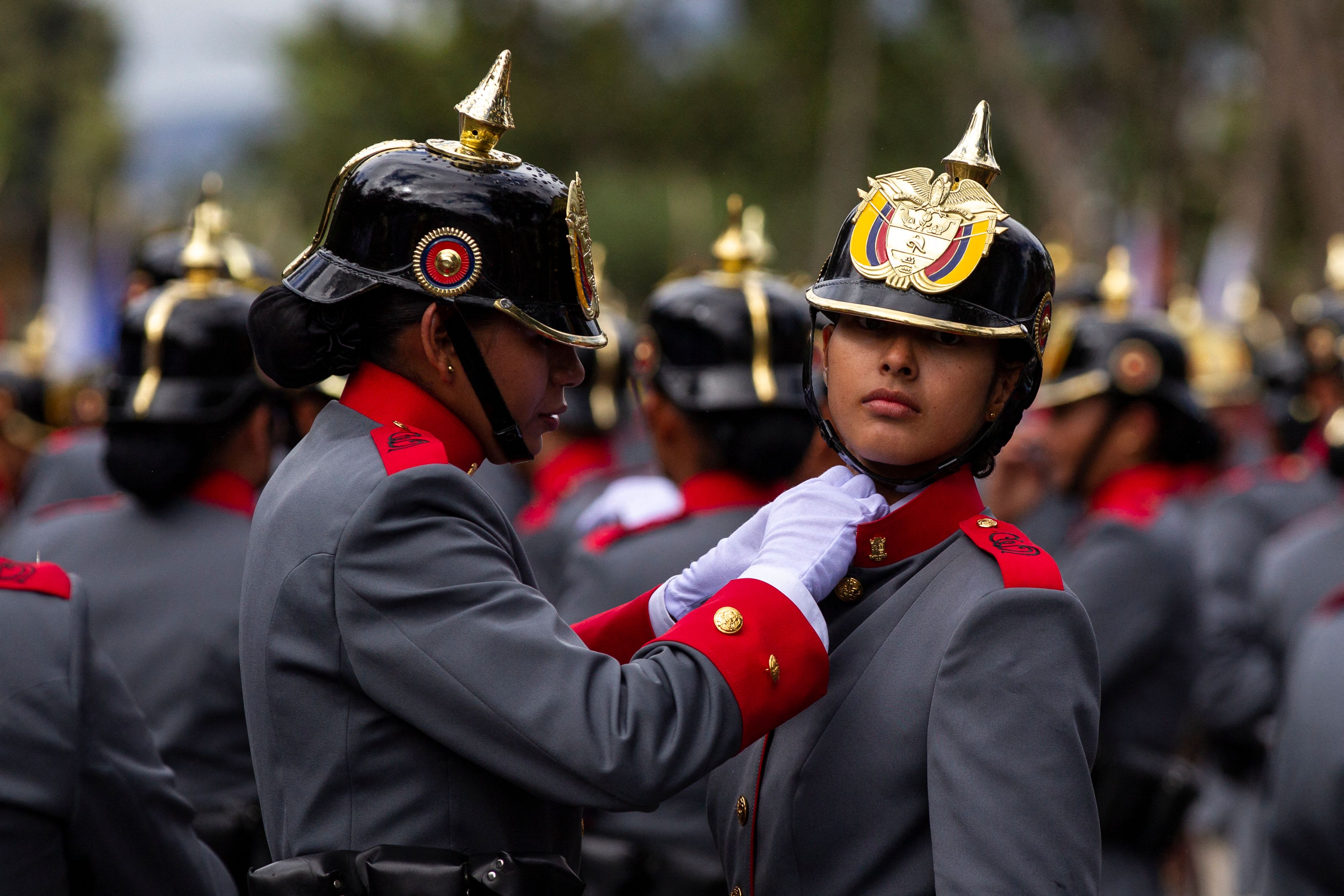 哥伦比亚举行阅兵式庆祝独立日