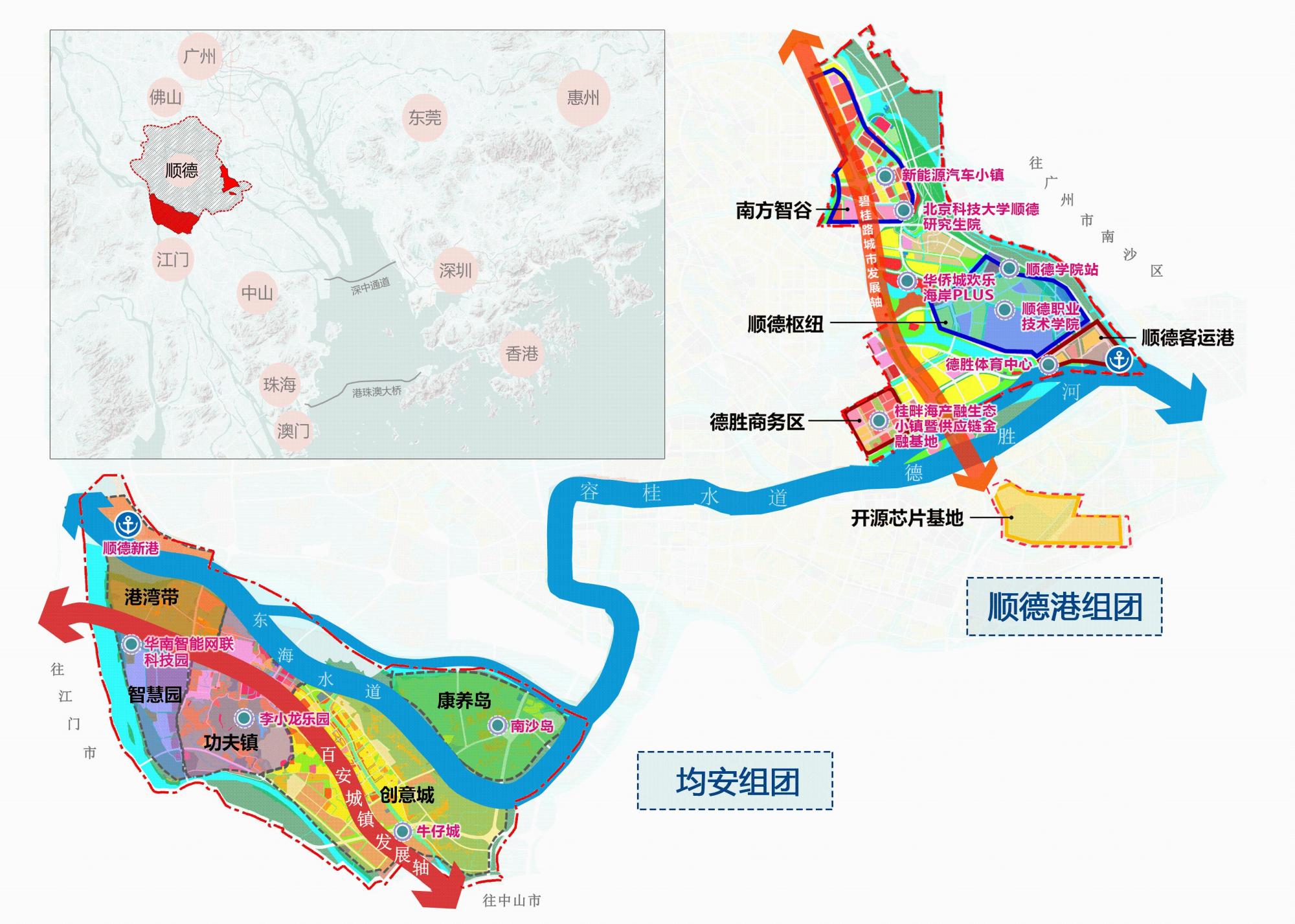 顺德均安地图图片