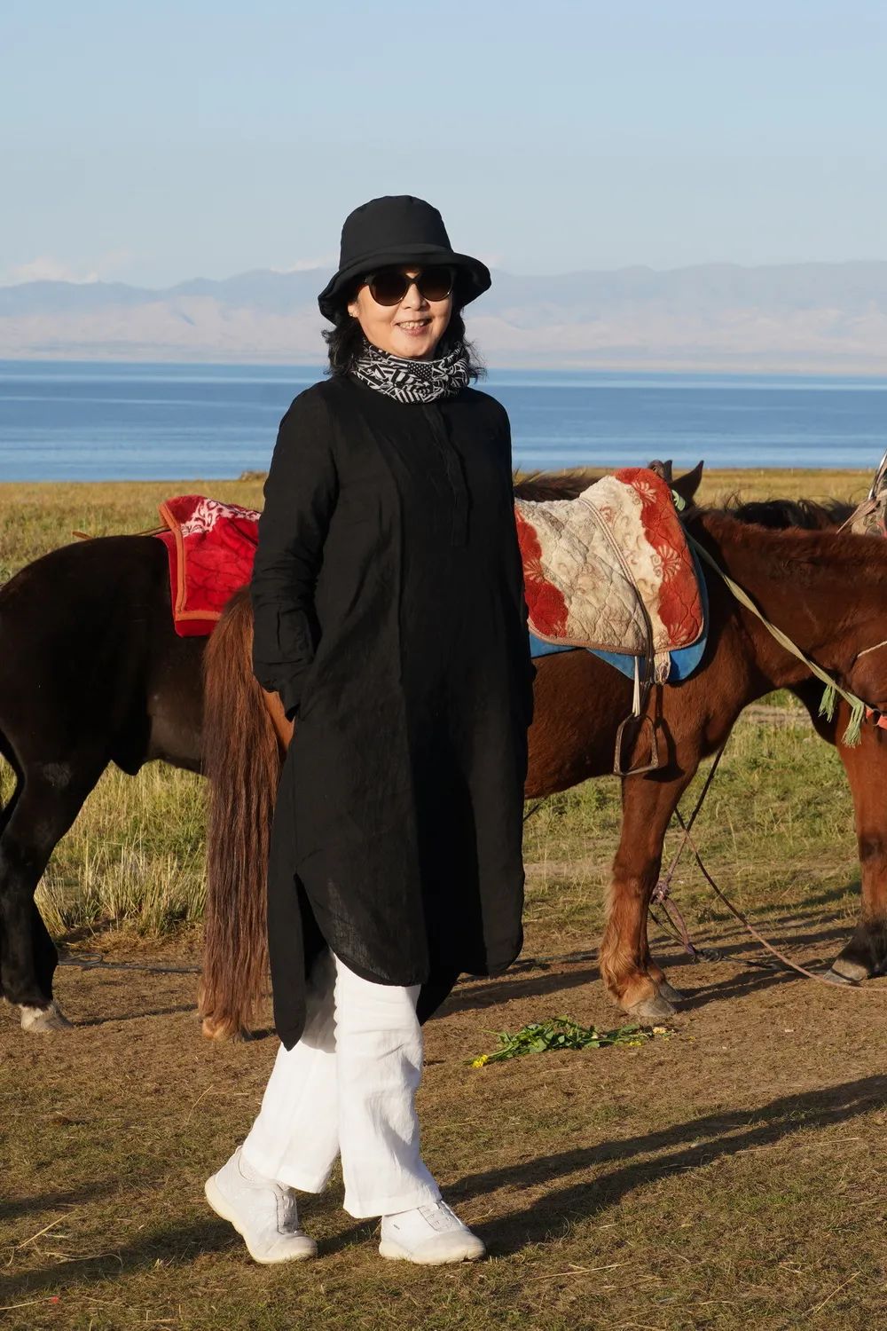 (夏云)大美青海之旅(十四)——青海湖边拍美女