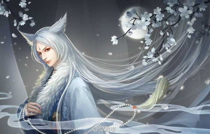 九尾狐壁纸|原来那只狐狸,一直没能等到它要等的那位姑娘