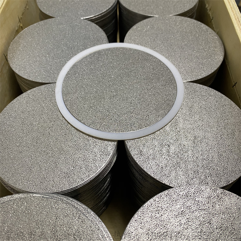 医用泡沫钛粉末烧结多孔材料钛滤板