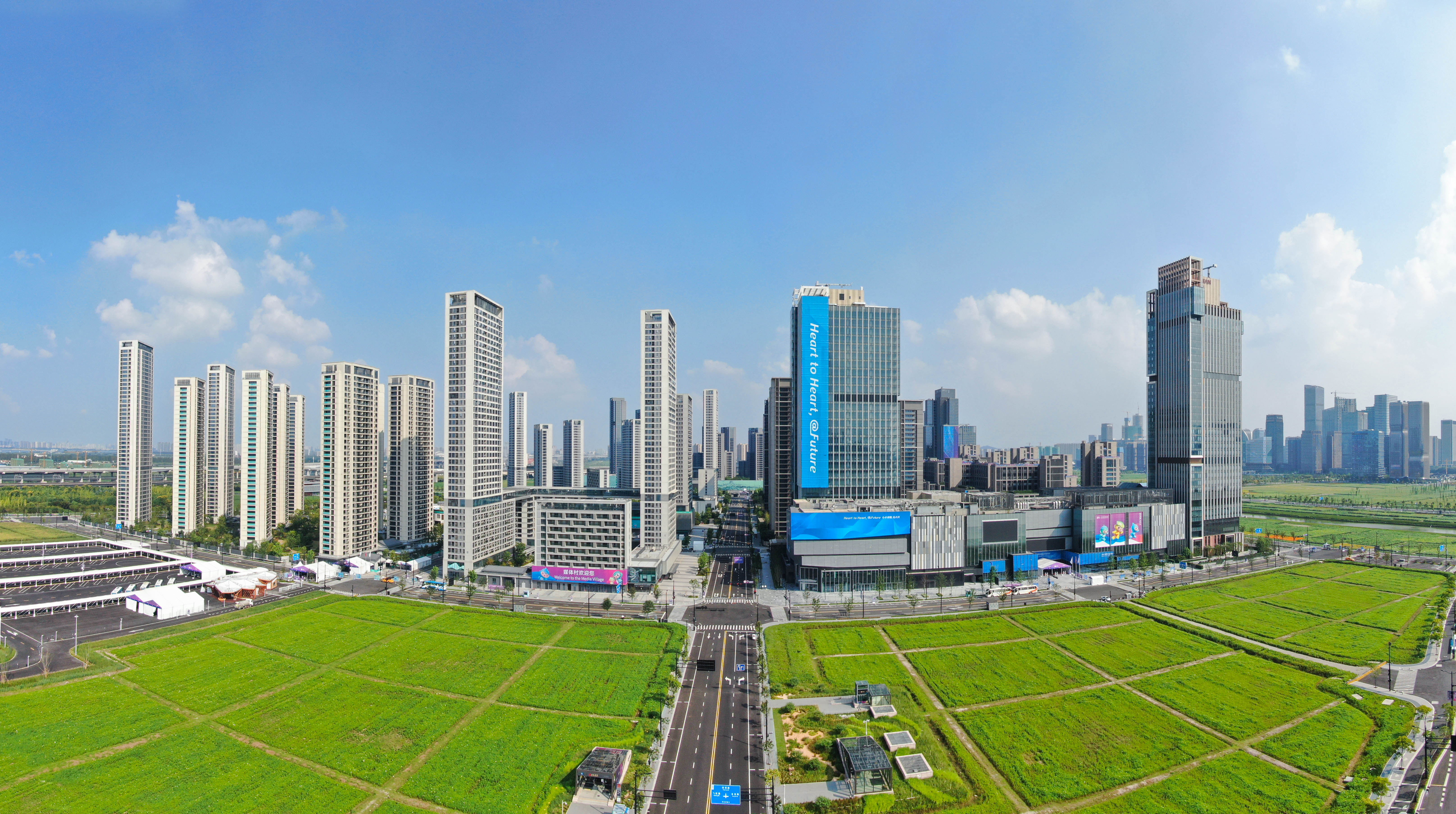 满满的科技感混搭中国传统民俗文化,杭州亚运村抢先看