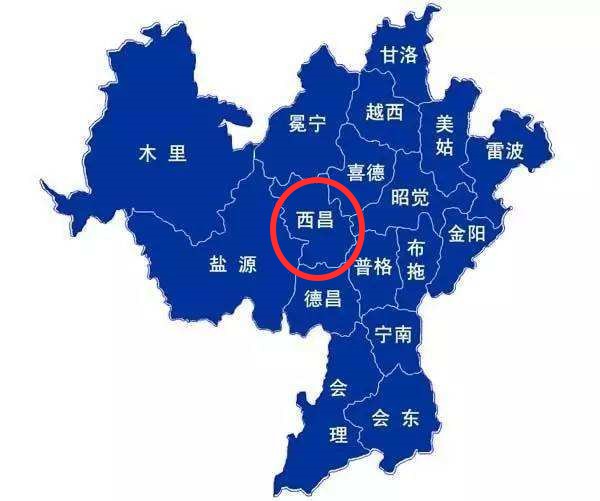 西昌市社区区划图图片