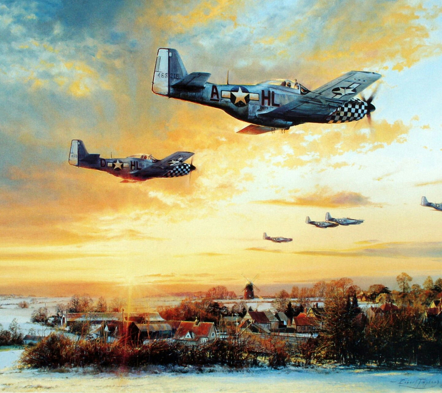 二战被低估的p-51"野马"战机:盟军空袭德意志的王牌护卫!