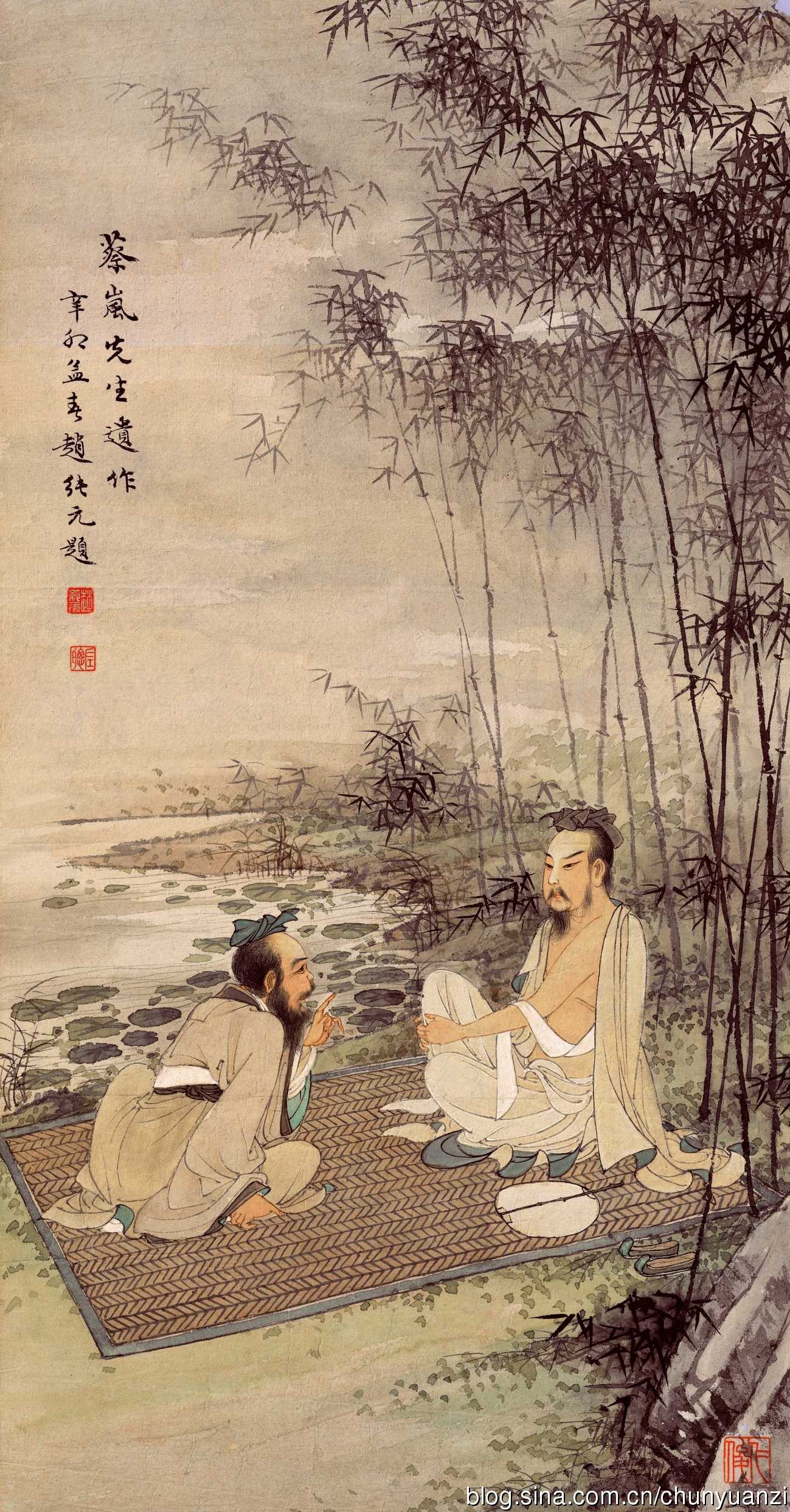 淡雅的色彩,墨彩交融的技巧