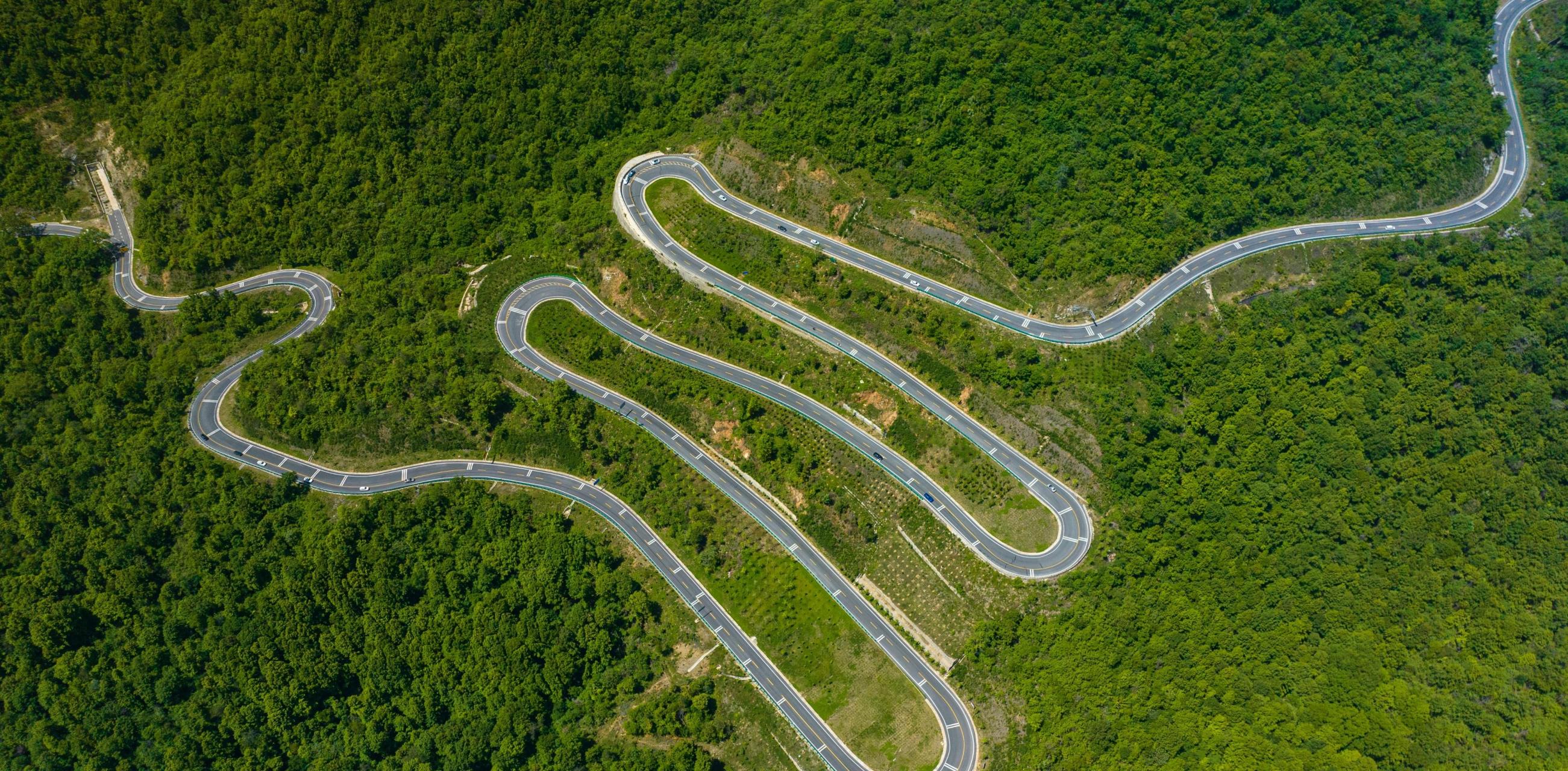 今天自驾穿越天台山山路十八弯 2023.5.