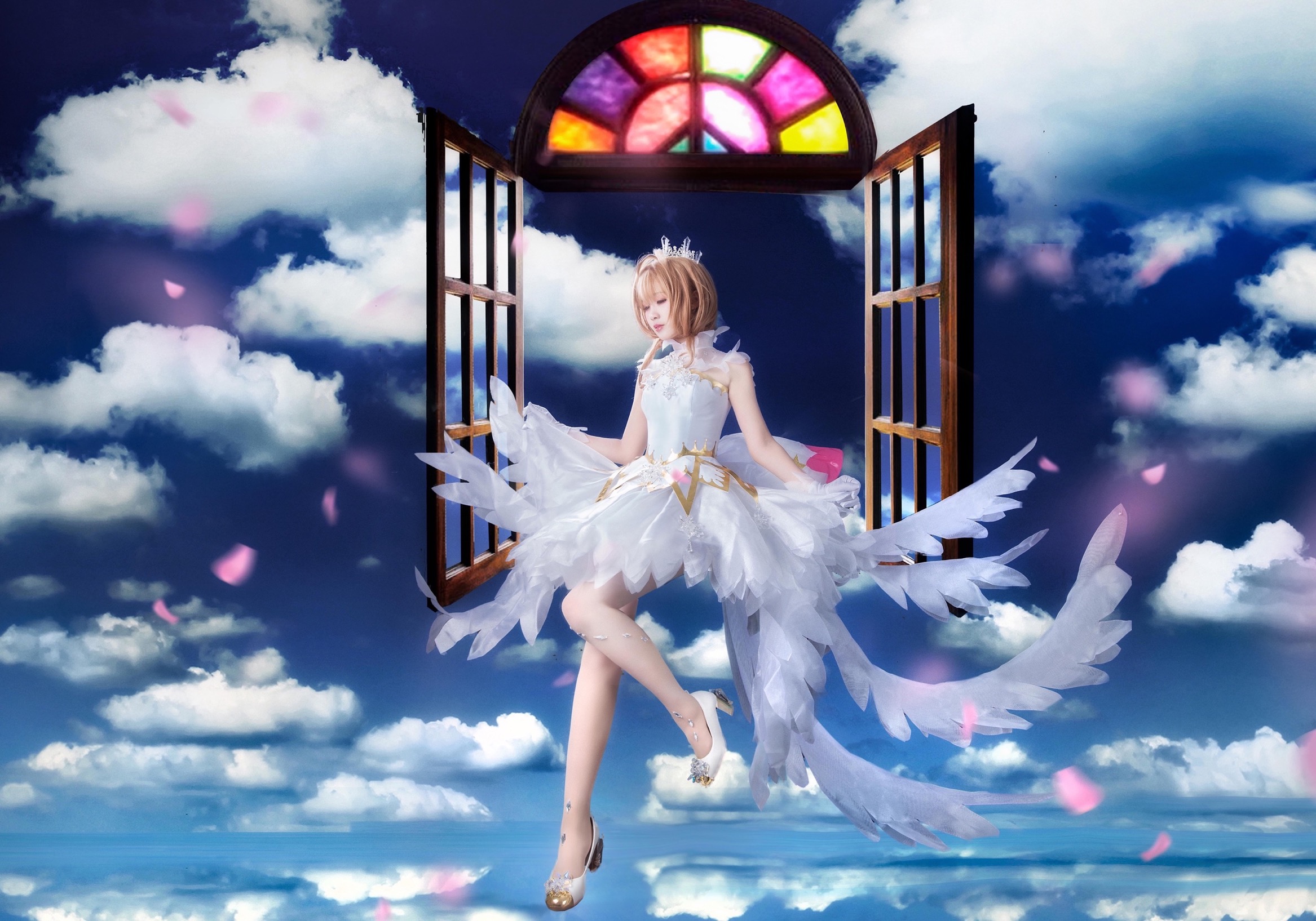 cosplay欣赏 - 魔卡少女樱·木之本樱@汐兔子