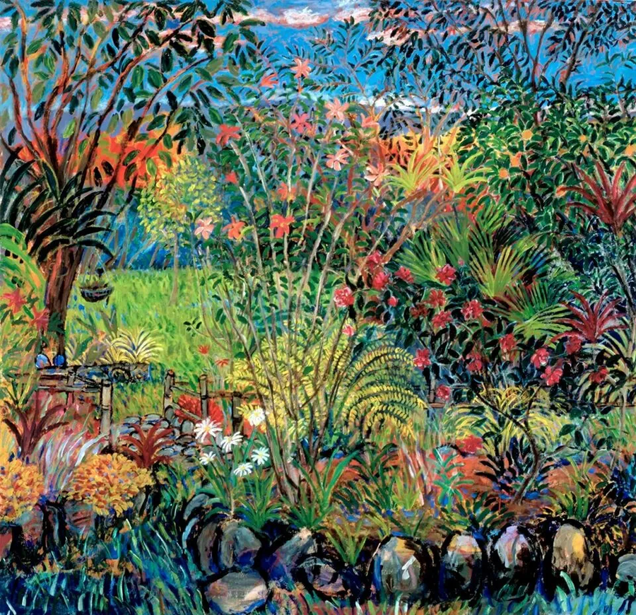 专门描绘艺术大师的工作室:英国画家达米安·埃尔维斯作品欣赏